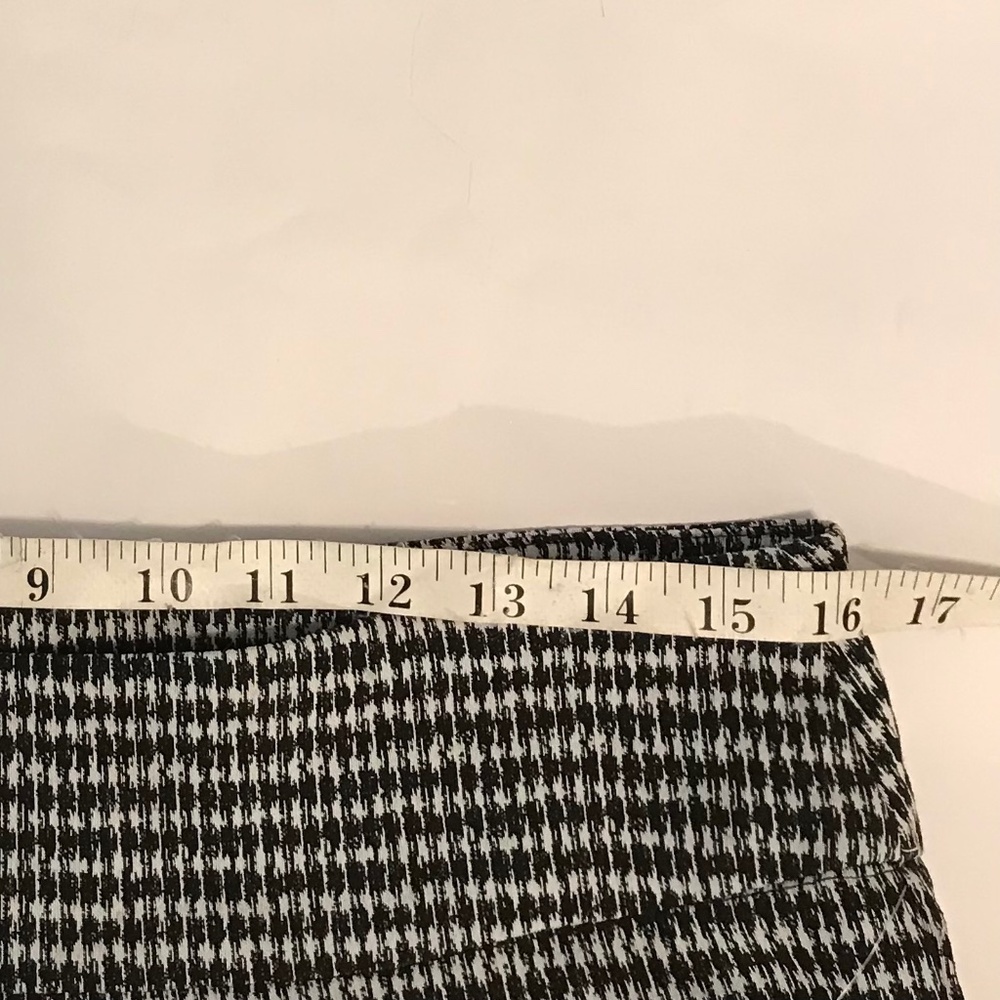 Zac & Rachel Black & White Houndstooth Slim Pants 12 - Picture 5 of 7
